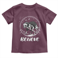Chupacabra Toddler T Shirt Funny Believe Christmas Cryptid Gift - Wonder Print Shop