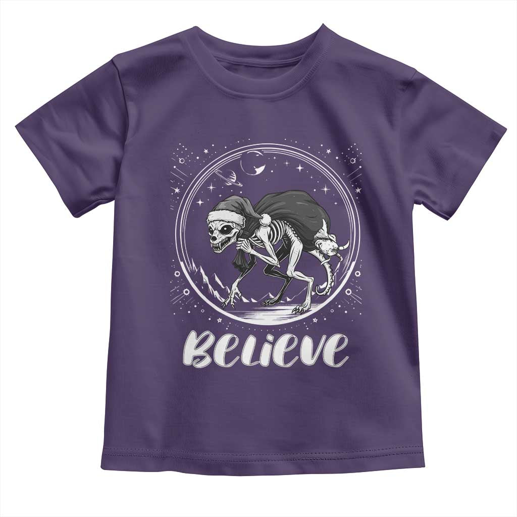 Chupacabra Toddler T Shirt Funny Believe Christmas Cryptid Gift - Wonder Print Shop