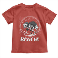 Chupacabra Toddler T Shirt Funny Believe Christmas Cryptid Gift - Wonder Print Shop