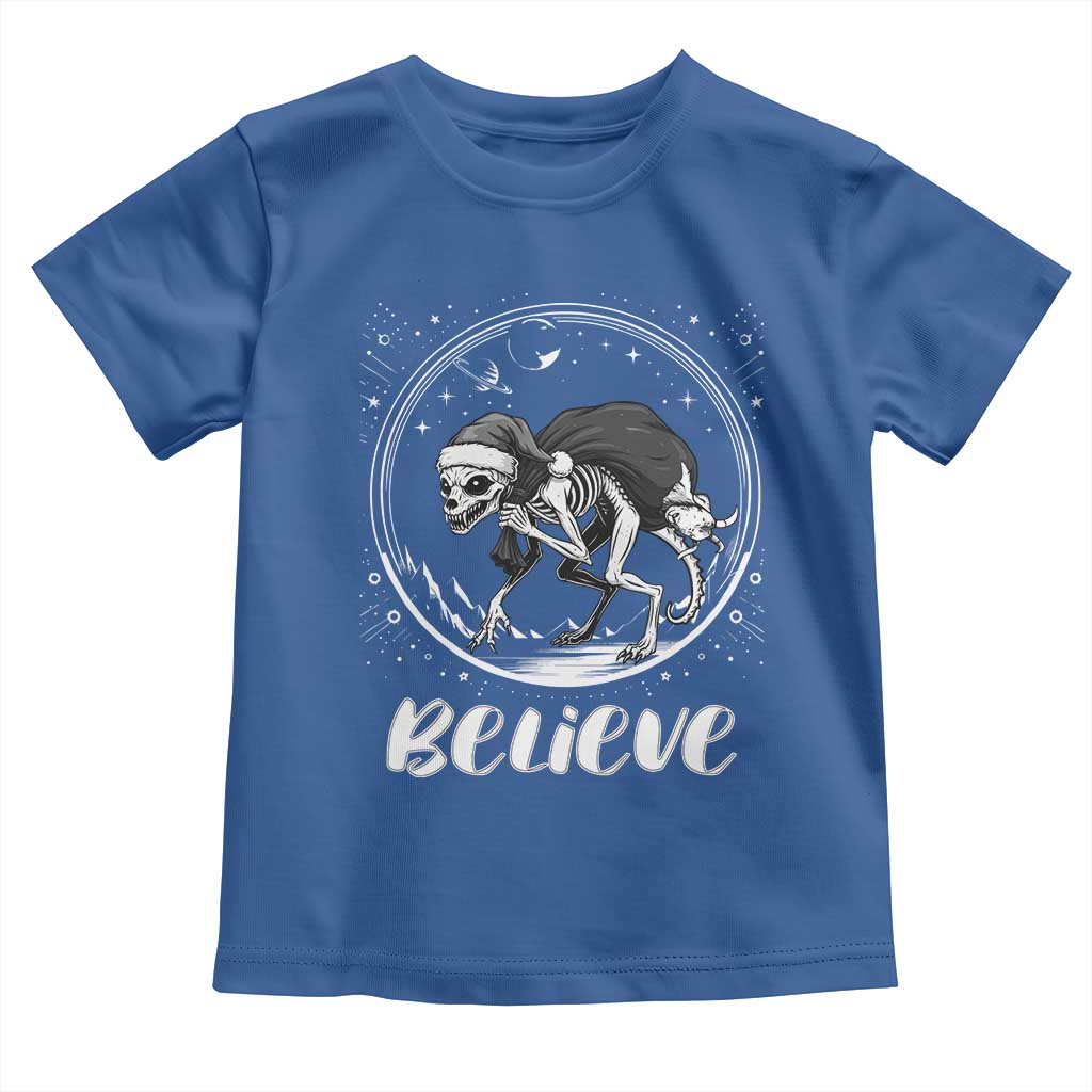 Chupacabra Toddler T Shirt Funny Believe Christmas Cryptid Gift - Wonder Print Shop
