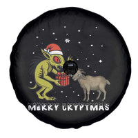 Funny Chupacabra Spare Tire Cover Merry Cryptmas Christmas Gift - Wonder Print Shop