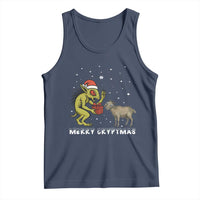 Funny Chupacabra Tank Top Merry Cryptmas Christmas Gift - Wonder Print Shop