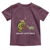 Funny Chupacabra Toddler T Shirt Merry Cryptmas Christmas Gift - Wonder Print Shop