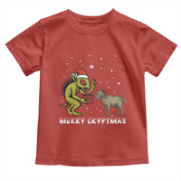 Funny Chupacabra Toddler T Shirt Merry Cryptmas Christmas Gift - Wonder Print Shop