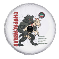 Chupacabra Spare Tire Cover Vintage Horror Cryptid Gift - Wonder Print Shop
