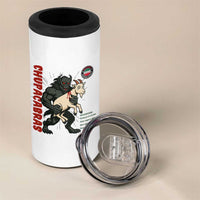Chupacabra 4 in 1 Can Cooler Tumbler Vintage Horror Cryptid Gift