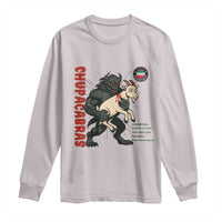 Chupacabra Long Sleeve Shirt Vintage Horror Cryptid Gift - Wonder Print Shop