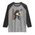 Chupacabra Raglan Shirt Vintage Horror Cryptid Gift - Wonder Print Shop