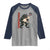 Chupacabra Raglan Shirt Vintage Horror Cryptid Gift - Wonder Print Shop