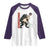 Chupacabra Raglan Shirt Vintage Horror Cryptid Gift - Wonder Print Shop