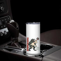 Chupacabra Skinny Tumbler Vintage Horror Cryptid Gift