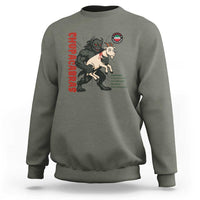 Chupacabra Sweatshirt Vintage Horror Cryptid Gift - Wonder Print Shop