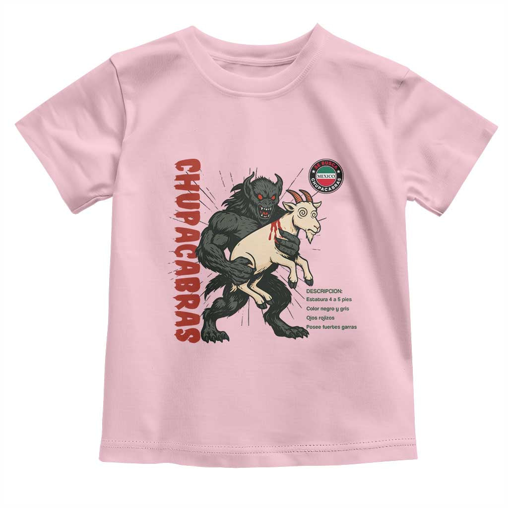 Chupacabra Toddler T Shirt Vintage Horror Cryptid Gift - Wonder Print Shop