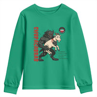 Chupacabra Youth Sweatshirt Vintage Horror Cryptid Gift - Wonder Print Shop