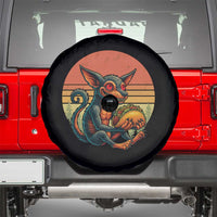 Funny Chupacabra Eat Tacos Cryptid Gift Spare Tire Cover - Wonder Print Shop
