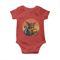 Funny Chupacabra Eat Tacos Cryptid Gift Baby Onesie - Wonder Print Shop