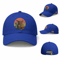 Funny Chupacabra Eat Tacos Cryptid Gift Baseball Cap