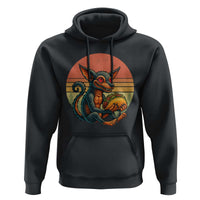 Funny Chupacabra Eat Tacos Cryptid Gift Hoodie - Wonder Print Shop