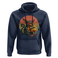 Funny Chupacabra Eat Tacos Cryptid Gift Hoodie - Wonder Print Shop
