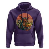 Funny Chupacabra Eat Tacos Cryptid Gift Hoodie - Wonder Print Shop