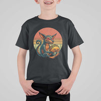 Funny Chupacabra Eat Tacos Cryptid Gift T Shirt For Kid - Wonder Print Shop