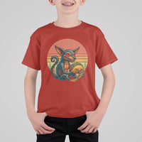 Funny Chupacabra Eat Tacos Cryptid Gift T Shirt For Kid - Wonder Print Shop
