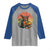 Funny Chupacabra Eat Tacos Cryptid Gift Raglan Shirt - Wonder Print Shop