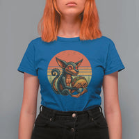 Funny Chupacabra Eat Tacos Cryptid Gift T Shirt For Women - Wonder Print Shop