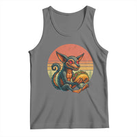 Funny Chupacabra Eat Tacos Cryptid Gift Tank Top - Wonder Print Shop