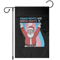 Christmas Trans Rights Are Human Rights Garden Flag LGBTQ Advocate - Wonder Print Shop