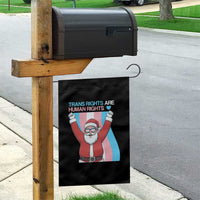 Christmas Trans Rights Are Human Rights Garden Flag LGBTQ Advocate - Wonder Print Shop