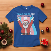 Christmas Trans Rights Are Human Rights T Shirt LGBTQ Advocate - Wonder Print Shop