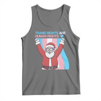 Christmas Trans Rights Are Human Rights Tank Top LGBTQ Advocate - Wonder Print Shop