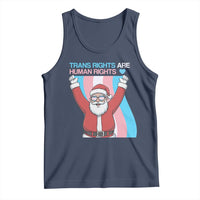 Christmas Trans Rights Are Human Rights Tank Top LGBTQ Advocate - Wonder Print Shop