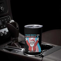 Christmas Trans Rights Are Human Rights Tumbler Cup LGBTQ Advocate - Wonder Print Shop
