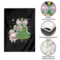 Have A Trans Tastic Christmas Garden Flag Transgender Pride - Wonder Print Shop
