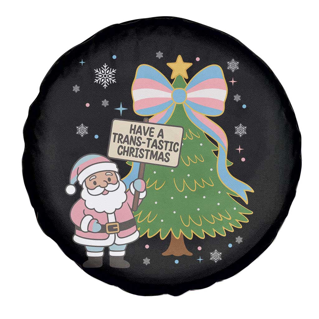 Have A Trans Tastic Christmas Spare Tire Cover Transgender Pride - Wonder Print Shop