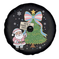 Have A Trans Tastic Christmas Spare Tire Cover Transgender Pride - Wonder Print Shop