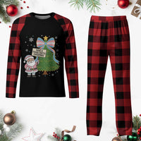 Have A Trans Tastic Christmas Plaid Pajama Set Transgender Pride - Wonder Print Shop