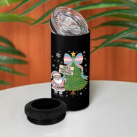 Have A Trans Tastic Christmas 4 in 1 Can Cooler Tumbler Transgender Pride - Wonder Print Shop