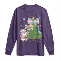 Have A Trans Tastic Christmas Long Sleeve Shirt Transgender Pride - Wonder Print Shop