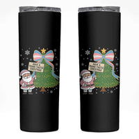 Have A Trans Tastic Christmas Skinny Tumbler Transgender Pride - Wonder Print Shop