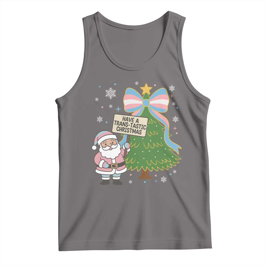Have A Trans Tastic Christmas Tank Top Transgender Pride - Wonder Print Shop