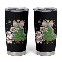 Have A Trans Tastic Christmas Tumbler Cup Transgender Pride - Wonder Print Shop
