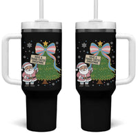 Have A Trans Tastic Christmas Tumbler With Handle Transgender Pride - Wonder Print Shop