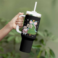 Have A Trans Tastic Christmas Tumbler With Handle Transgender Pride - Wonder Print Shop