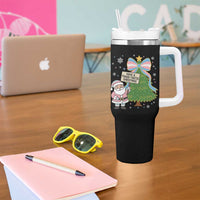 Have A Trans Tastic Christmas Tumbler With Handle Transgender Pride - Wonder Print Shop