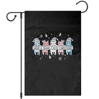 Have A Trans Tastic Christmas Gift Garden Flag LGBTQ Cat Lover - Wonder Print Shop