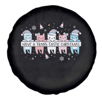 Have A Trans Tastic Christmas Gift Spare Tire Cover LGBTQ Cat Lover - Wonder Print Shop