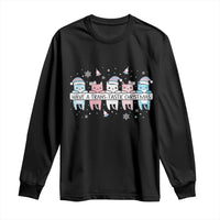 Have A Trans Tastic Christmas Gift Long Sleeve Shirt LGBTQ Cat Lover - Wonder Print Shop